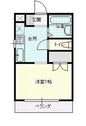 アネックス台新の物件間取画像